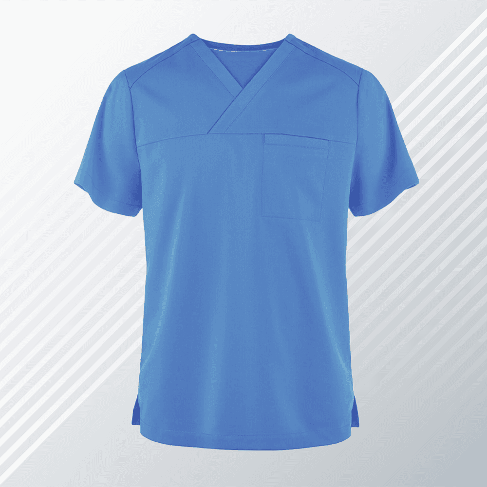 Bluzka Operacyjna MINDIN - Jasno Niebieski - widok 1