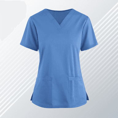 Bluzka Operacyjna MINDIN - Bayer - Jasno Niebieska - widok 1