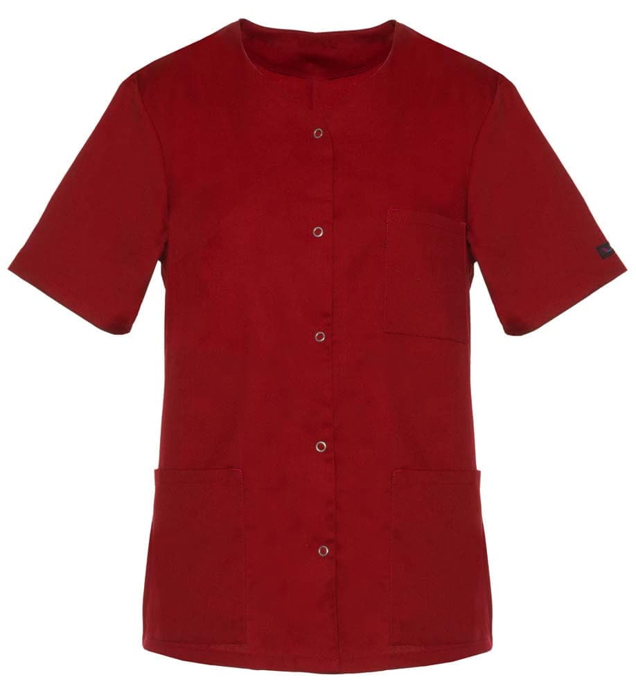 Bluzka Medyczna Sabrina Czerwona – bluzki medyczne damskie