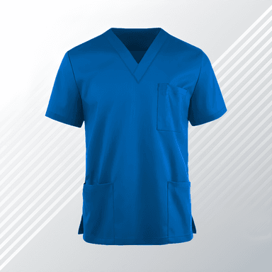 Bluzka Medyczna TEAM-EXP Royal - widok 1