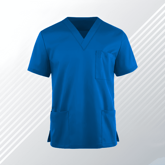Bluzka Medyczna TEAM-EXP Royal – odzież medyczna