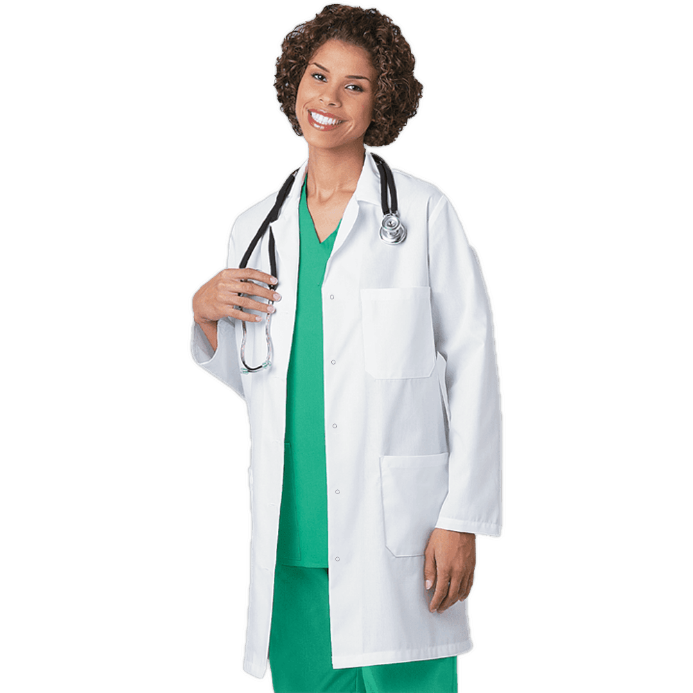 Fartuch Medyczny Damski Lady Co Trzy Kieszenie Biały – fartuch medyczny damski