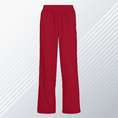 Spodnie Medyczne Classic Czerwone - widok 1