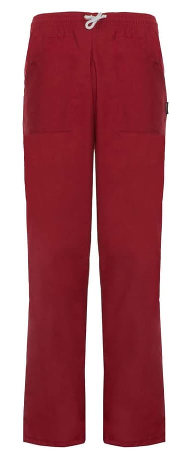 Spodnie Medyczne Huga Czerwone - widok 1