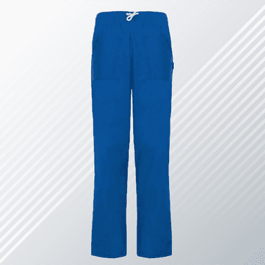 Spodnie Medyczne Hugo Niebieskie - widok 1