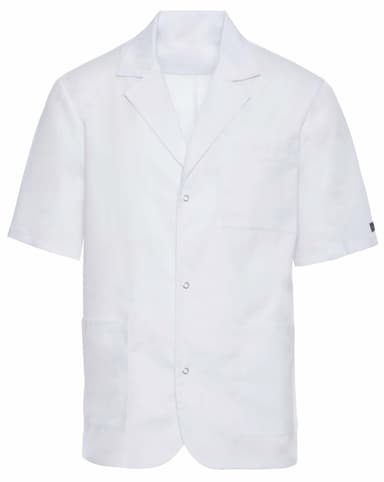 Żakiet Medyczny Aleksandra Krótki Rękaw Biała - widok 1