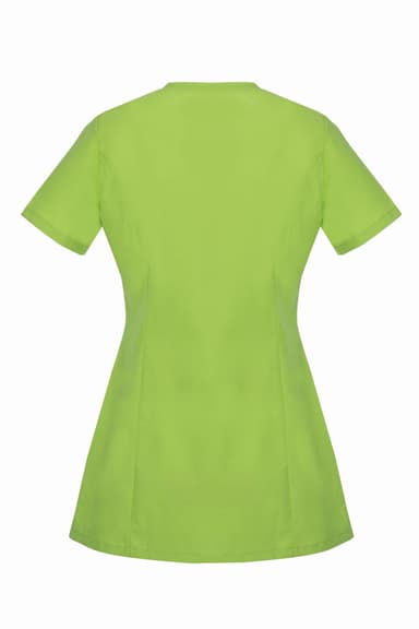 Bluza Medyczna Fins Z Zameczkiem Zielona - widok 3