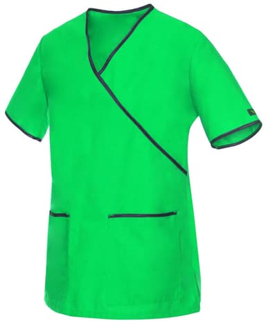 Bluza Medyczna Daria Krotki Rekaw Zielona - widok 2