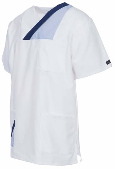 Bluza Medyczna Hanover Krotki Rekaw Biała CN/N - widok 2