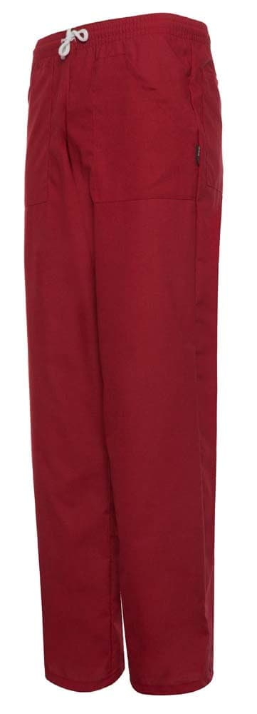 Spodnie Medyczne Hugo Czerwone - widok 2