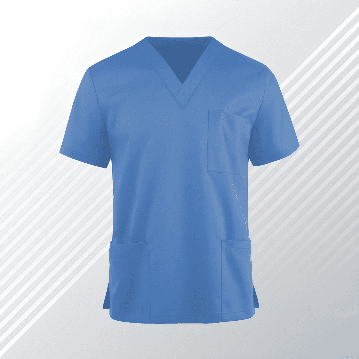 Bluzka Medyczna TEAM-EXP Sky – odzież medyczna