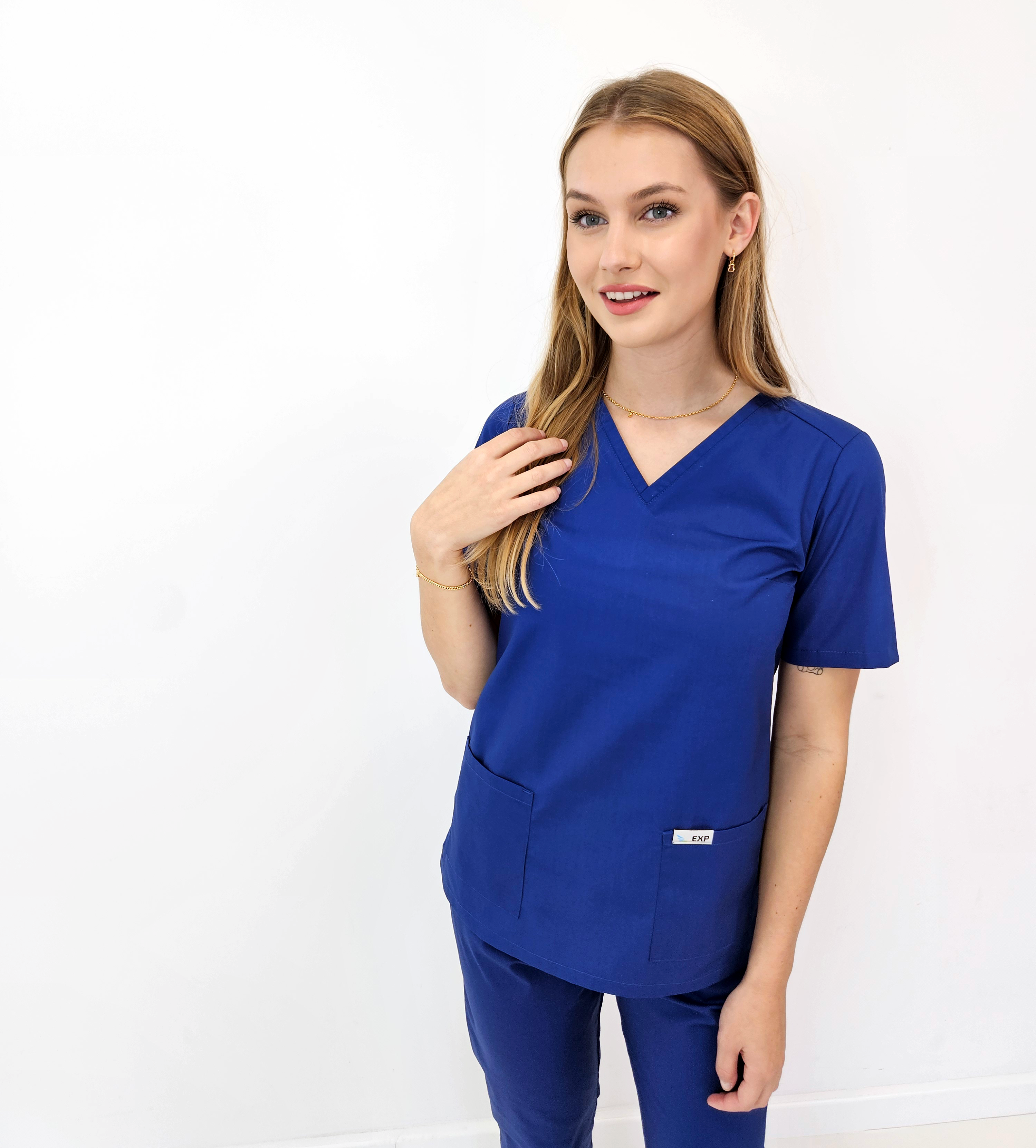 Bluzka Medyczna Scrub ROYAL – bluzki medyczne damskie