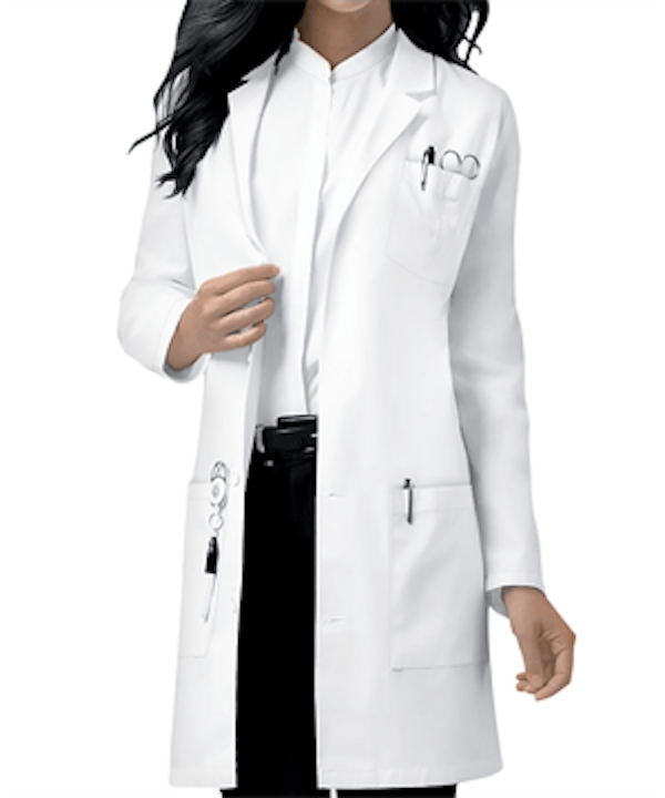 Fartuch Medyczny Damski Ders Trzy Kieszenie Biały – fartuch medyczny damski