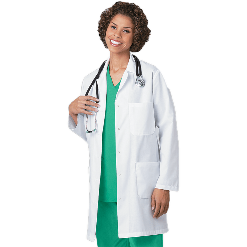Fartuch Medyczny Damski Lady Co Trzy Kieszenie Biały – fartuch medyczny damski