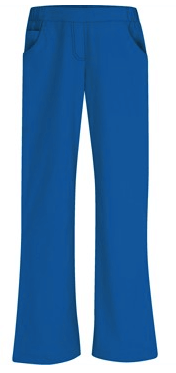 Spodnie Medyczne Pingi Dwie Kieszenie Atrapa Rozporka Niebieskie – spodnie medyczne damskie